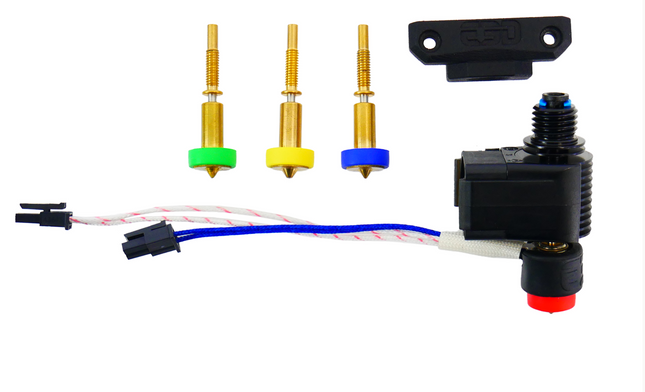 E3D Revo Micro Hotend with LGX Adaptor - 24V - Fully Loaded Nozzle Kit