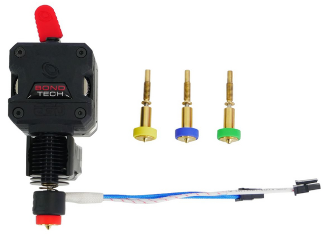 E3D Revo LGX Extruder - 24V - Fully Loaded Nozzle Kit