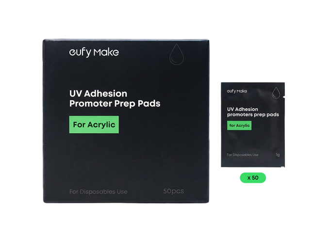 eufyMake UV Adhesion Promoter Prep Pads for Acrylic
