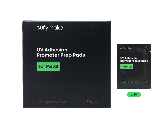 eufyMake UV Adhesion Promoter Prep Pads for Metal