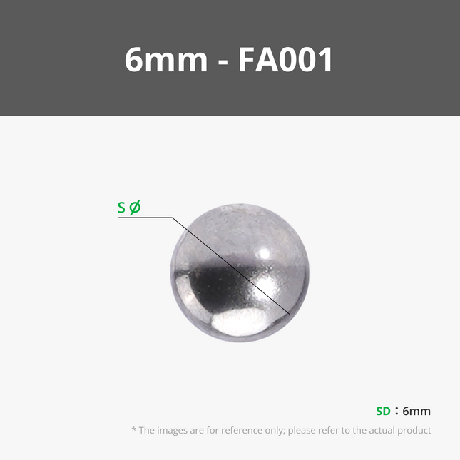 Inox Acciaio Balls (10pz) - FA001