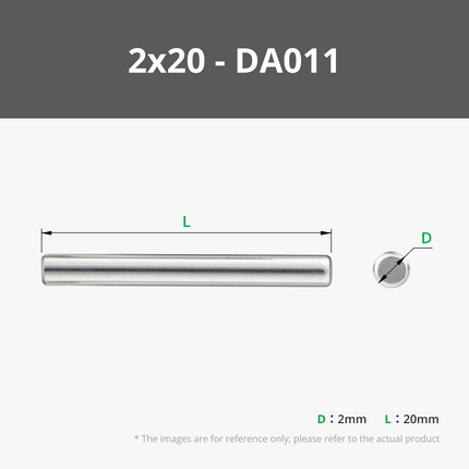 D2 Inox Acciaio Dowel Pin