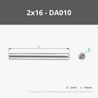 2x16 mm (20PCS) - DA010