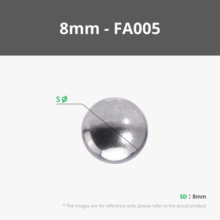 Inox Acciaio Balls (10pz) - FA001