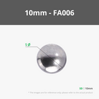 FA001 - 10mm Stainless Steel Balls (10PCS) - FA006