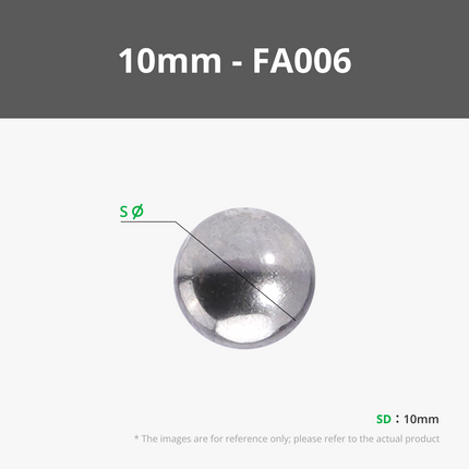 Inox Acciaio Balls (10pz) - FA001