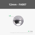 FA001 - 12mm Stainless Steel Balls (10PCS) - FA007
