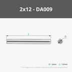 2x12 mm (20PCS) - DA009