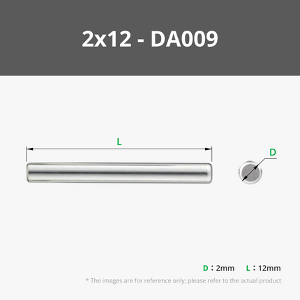 D2 Inox Acciaio Dowel Pin