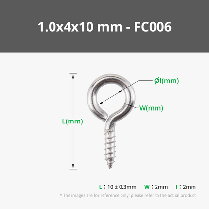 Eye Bolt con Autofilettanti Thread