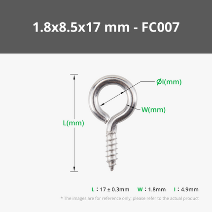 Eye Bolt con Autofilettanti Thread