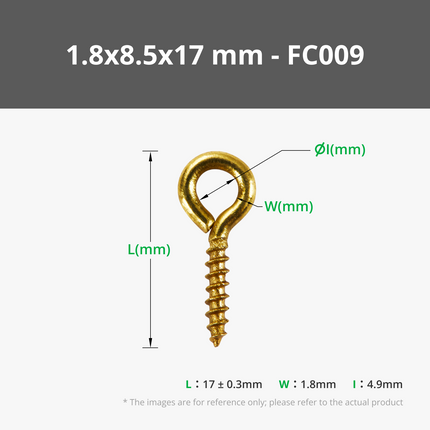 Eye Bolt con Autofilettanti Thread