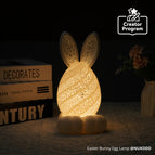 Easter Bunny Egg Lamp for LED Lamp Kit - HK004