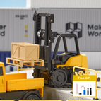 CyberBrick Official Forklift (1 Car 1 Remote) - ZL012