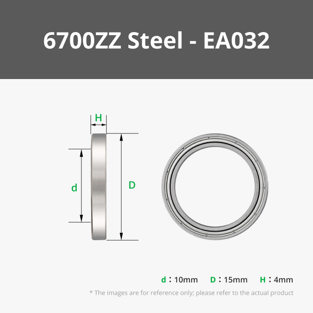 Acciaio Deep Groove Ball Bearings