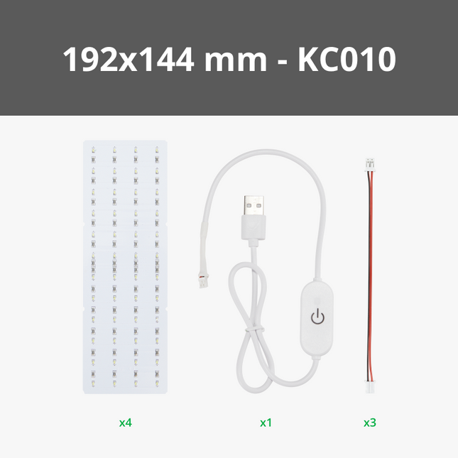 Lithophane LED Backlight Scheda Kit