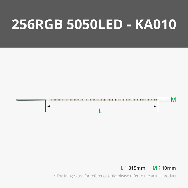 LED Luce Striscia 256RGB 5050LED 815MM