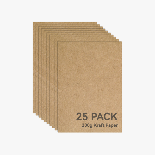 A4 200g Kraft Paper (25pz)