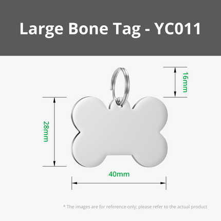 Bone Inox Acciaio Tag