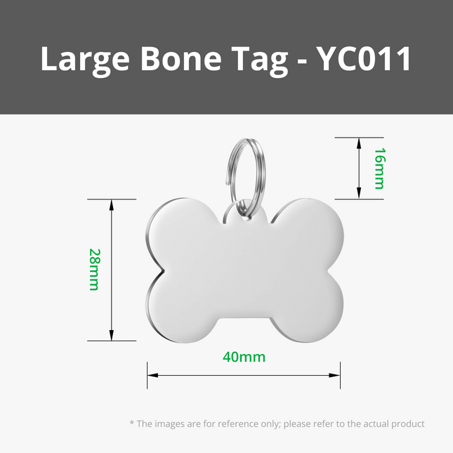 Bone Inox Acciaio Tag