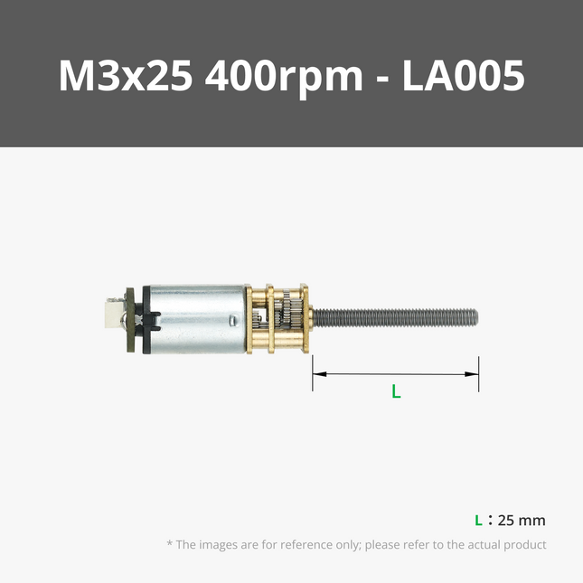 N20 M3 Threaded Albero Reduction Ingranaggio Motore