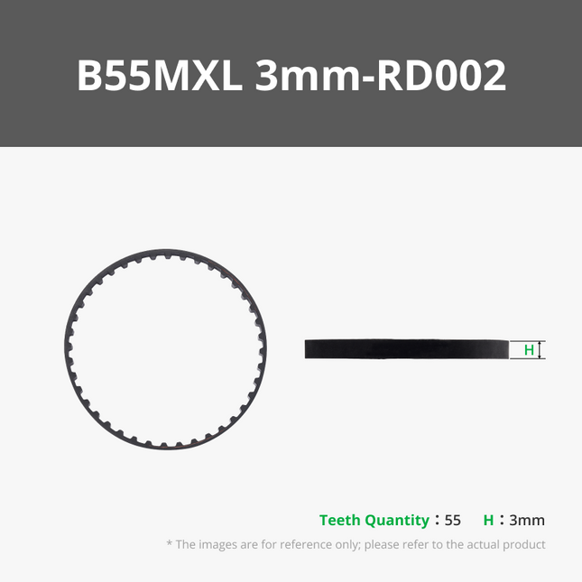 MXL 3mm Cinghia Dentata