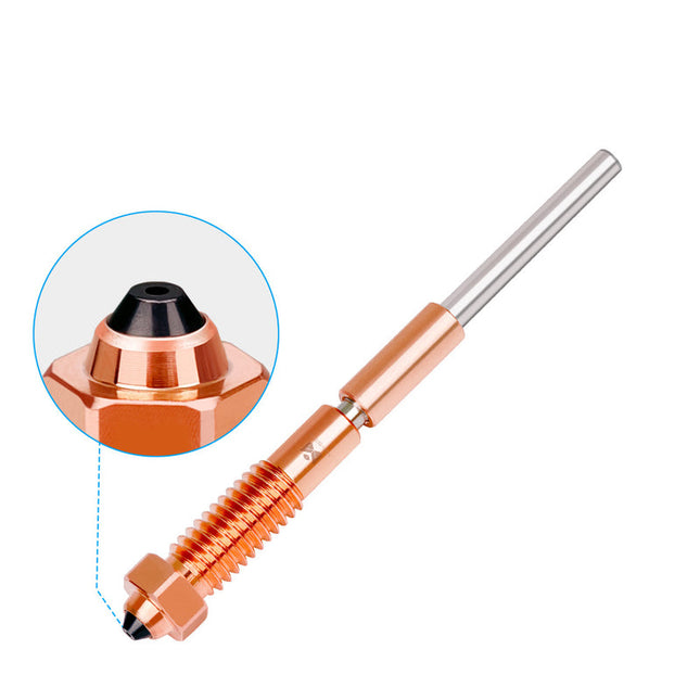 Mingda MD-400D High Coat Hotend aus gehärtetem Stahl - ⌀ 0.40 mm
