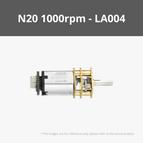 N20 Reduction Gear Motor 1000rpm (1PCS) - LA004