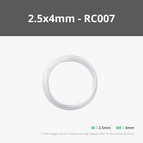 2.5x4mm Transparent 2m (1PCS) - RC007