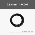 2.5x4mm Black 2m (1PCS) - RC009