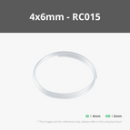 4x6mm Transparent 2m (1PCS) - RC015