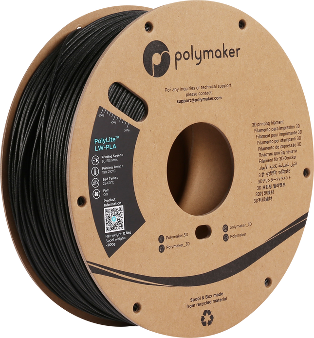 Polymaker PolyLite LW-PLA Filament