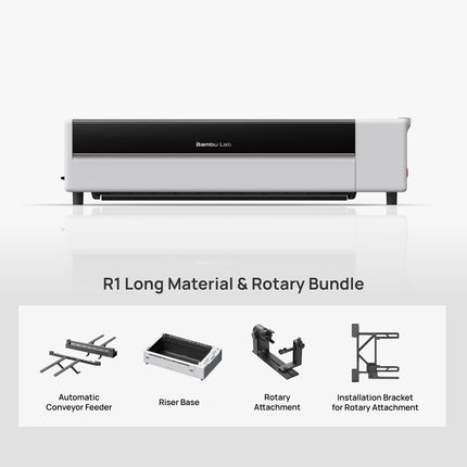 Bambu Lab R1 Long Material & Rotary Bundle