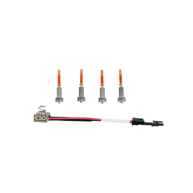 E3D Revo Hotside altissima temperatura PT100 Fully Loaded Kit - REVO-HOT-PT100-UHT-AS-HTA-FL