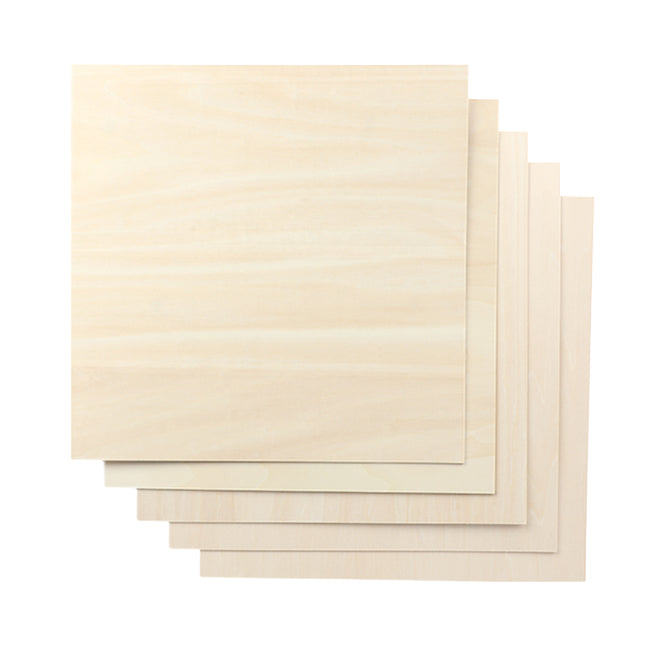 Snapmaker Fogli di Tiglio A250 - 200x200x1,5 mm - 5 pezzi