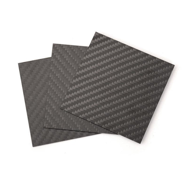 Snapmaker Carbon Fiber Sheet (3-Pack) 80 x 80 x 2mm