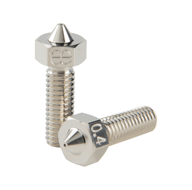 Dropeffect XG M4 Threaded Plated Copper Nozzle 0.4mm 1.75mm