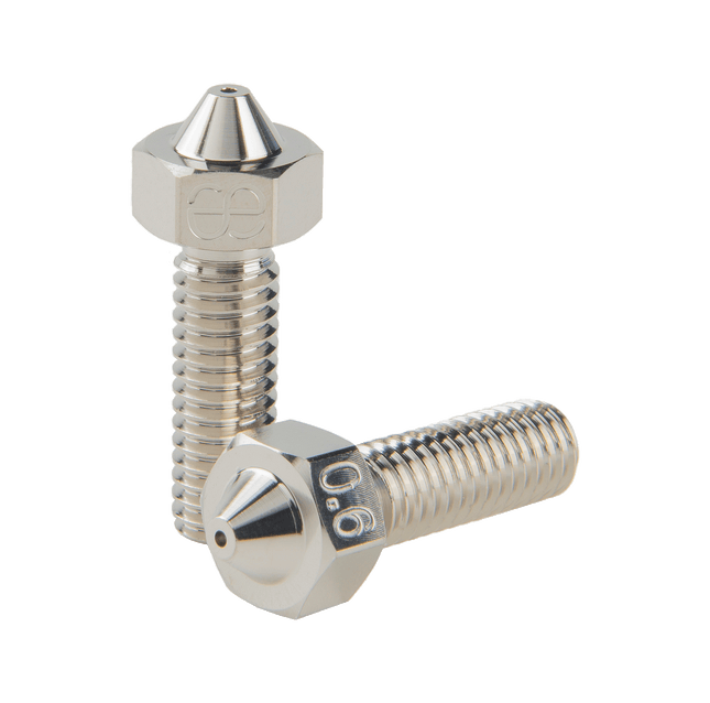 Dropeffect XG M4 Threaded Plated Copper Nozzle 0.6mm 1.75mm
