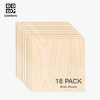 3mm Birch Plywood (18pcs) - ZE021