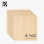 3mm Bamboo Board (18pcs) - ZE024