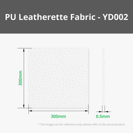 Pebbled PU Leatherette Fabric (5pz)