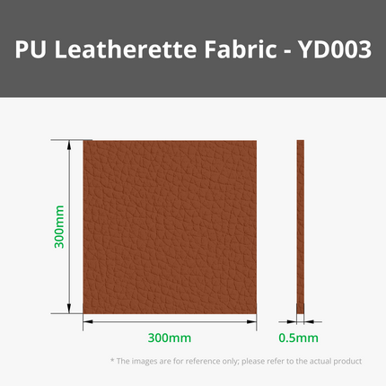 Pebbled PU Leatherette Fabric (5pz)