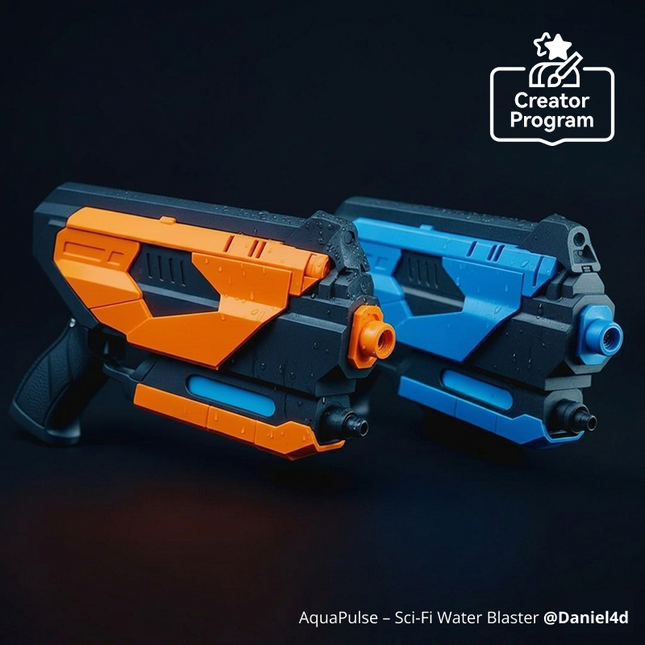 AquaPulse – Sci‑Fi Acqua Blaster