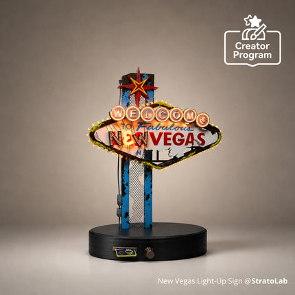 New Vegas Luce - Up Sign