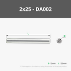 2x25 mm (20PCS) - DA002