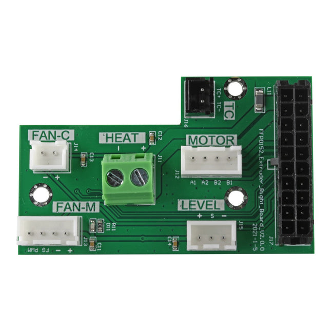 Flashforge Creator 4 Scheda Estrusore Destro