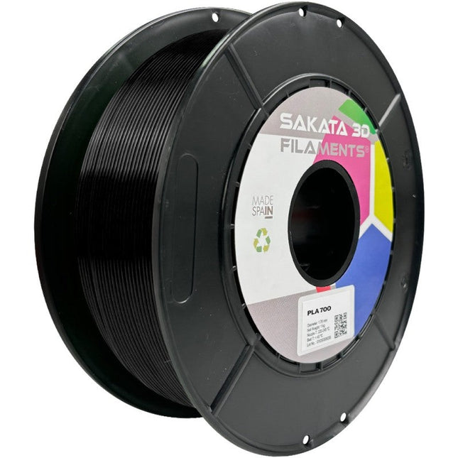 Sakata3D PLA 700 Taglia XXL 1.75mm - Nero