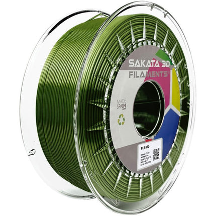 Sakata3D PLA 850 1.75mm 1kg - Seta Verde Abete