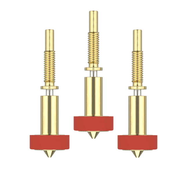 E3D RapidChange Revo™ Brass 1.75mm 0.4mm Triple Nozzle Pack