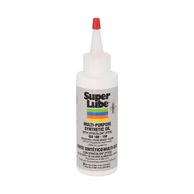 Super Lube Multi-Use Synthetic Oil with PTFE - 118 ml
